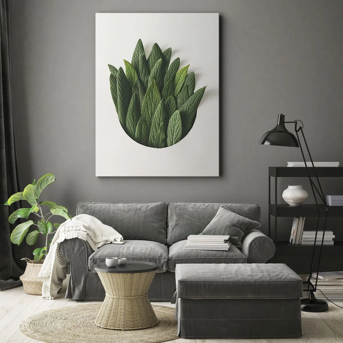 Bild auf Leinwand - Leinwandbild - Ungebremste Neugier - 55x100 cm