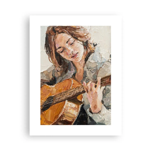 Poster - Konzert für Gitarre und Mädchenherz - 30x40 cm