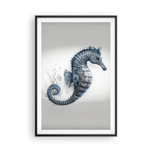 Poster in einem schwarzem Rahmen - Subtiler Witz der Natur - 61x91 cm