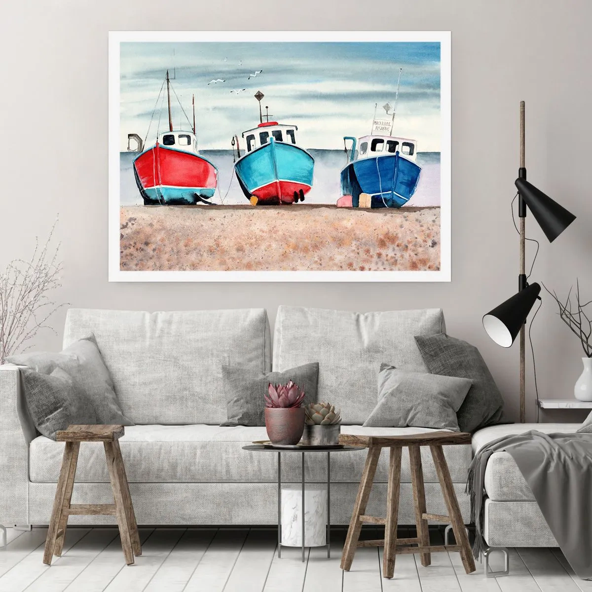 Poster - Bereit zum Fang - 91x61 cm