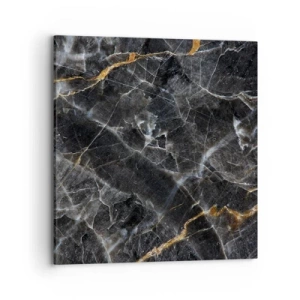 Bild auf Leinwand - Leinwandbild - Das Innenleben des Steins - 70x70 cm