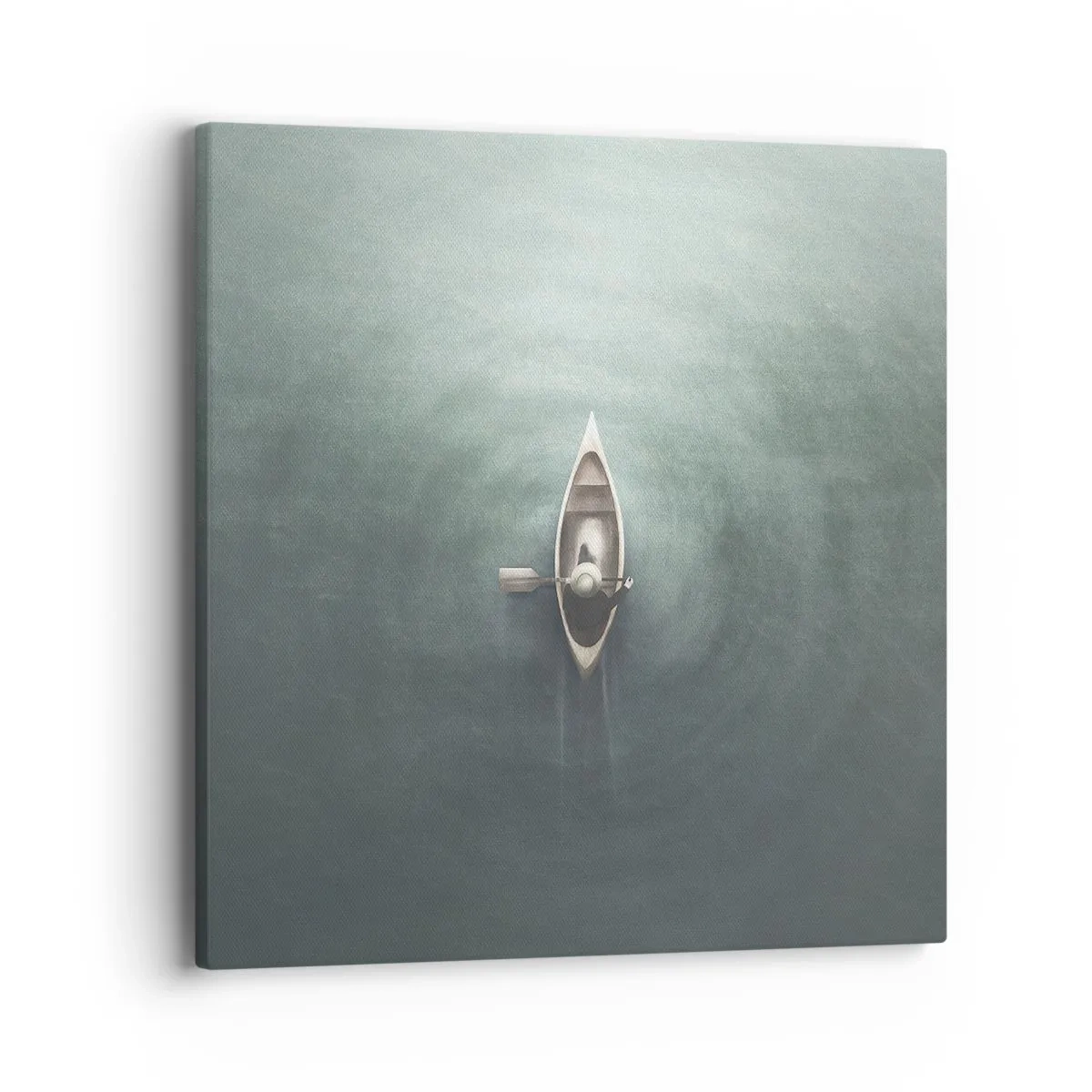 Bild auf Leinwand - Leinwandbild - Durch den Mondsee - 40x40 cm