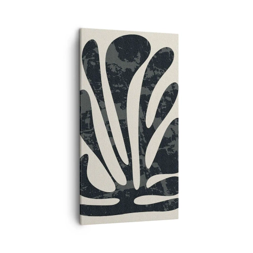 Bild auf Leinwand - Leinwandbild - Vielfingrige Abstraktion - 45x80 cm