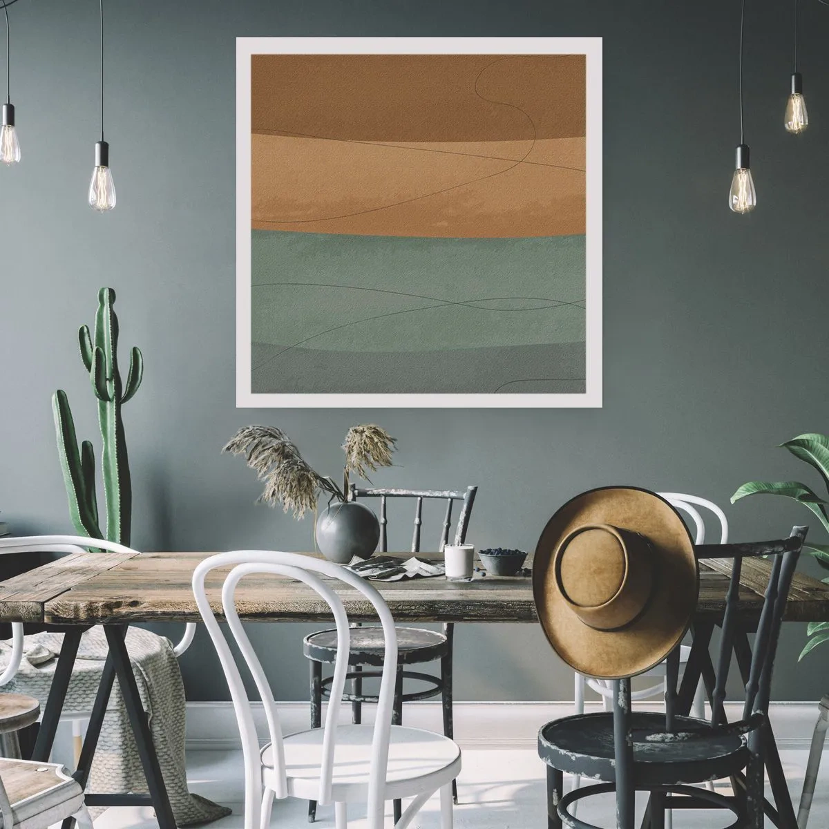 Poster - Horizontale Komposition - 60x60 cm