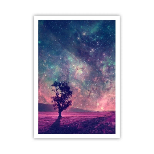 Poster - Unter dem magischen Himmel - 70x100 cm