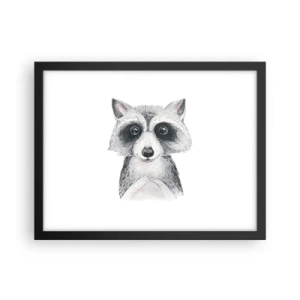 Poster in einem schwarzem Rahmen - Ein Moment zum Bewegen - 40x30 cm