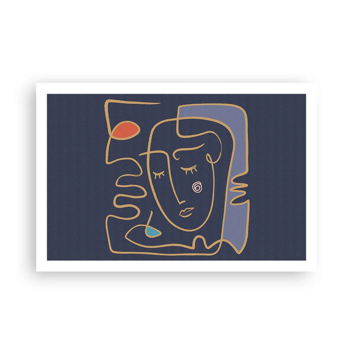 Poster - In Gedanken - 91x61 cm