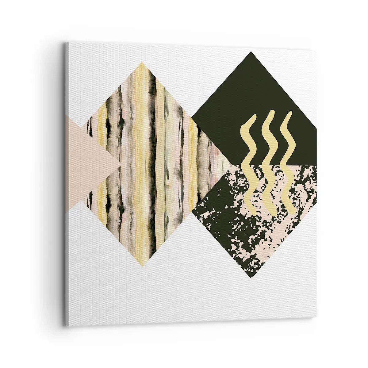 Bild auf Leinwand - Leinwandbild - Es ist nicht so einfach - 60x60 cm