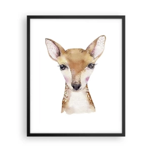 Poster in einem schwarzem Rahmen - Die Natur der Unschuld - 40x50 cm