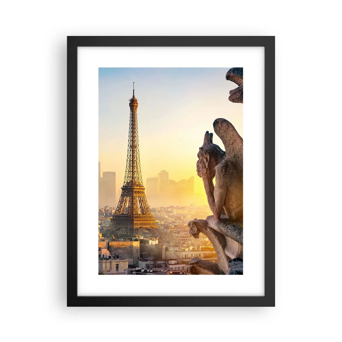 Poster in einem schwarzem Rahmen - Vieles hat sich geändert ... - 30x40 cm