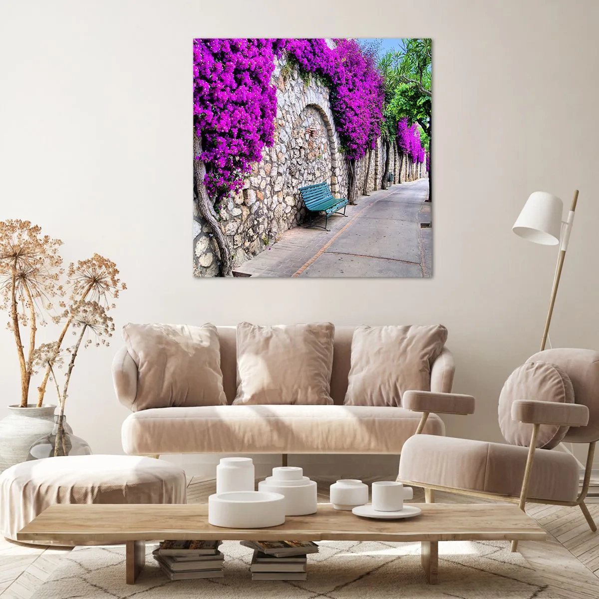 Bild auf Leinwand - Leinwandbild - Lass uns so schnell wie möglich treffen - 30x30 cm