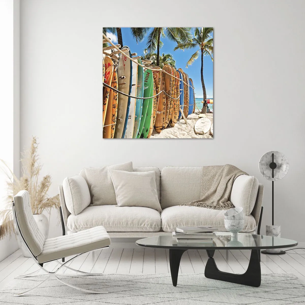 Glasbild - Bild auf glas - Sonniger Spaß - 40x40 cm