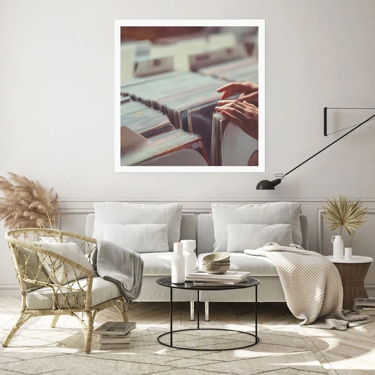 Poster - Auf der Suche nach Emotionen - 60x60 cm