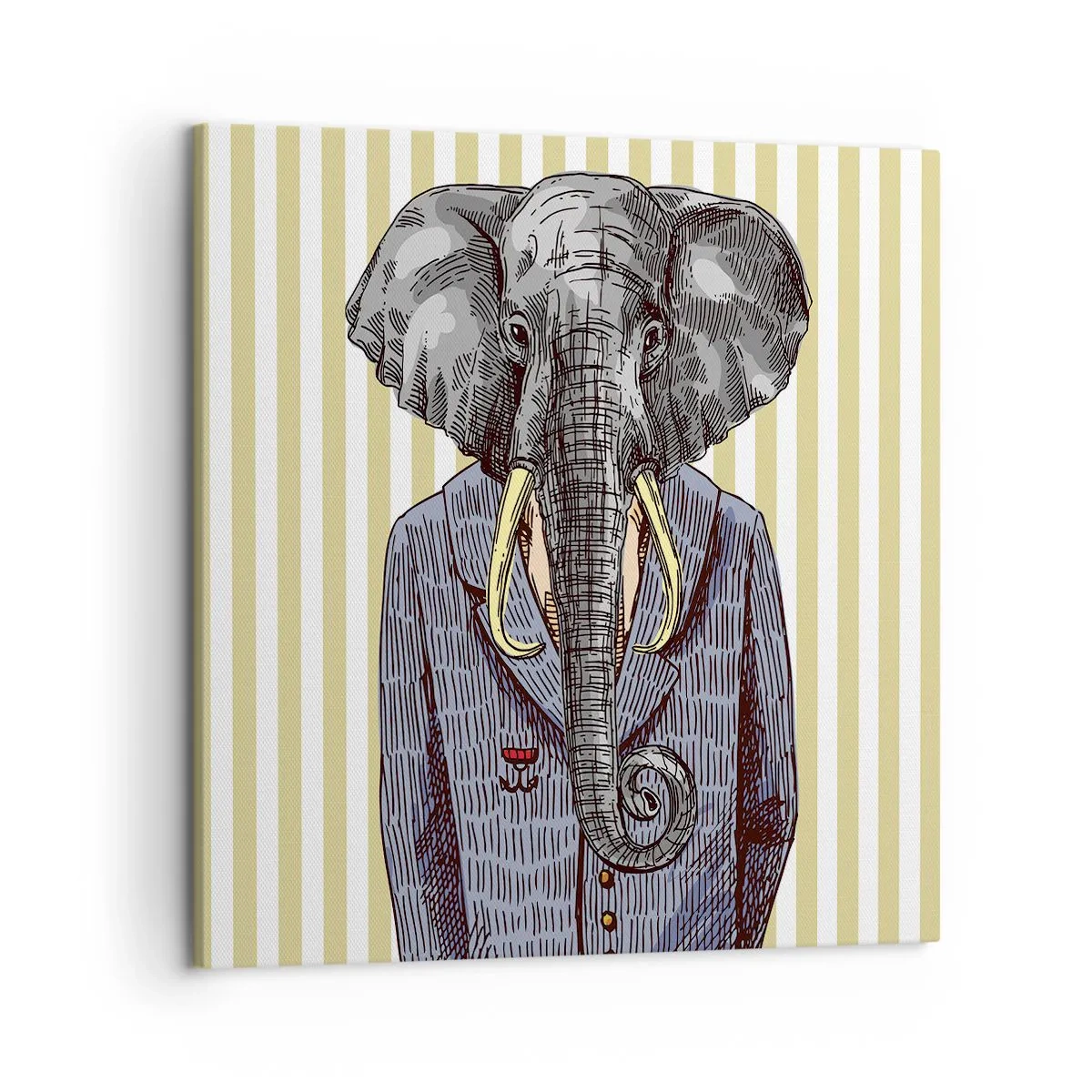 Bild auf Leinwand - Leinwandbild - Von Natur aus elegant - 50x50 cm