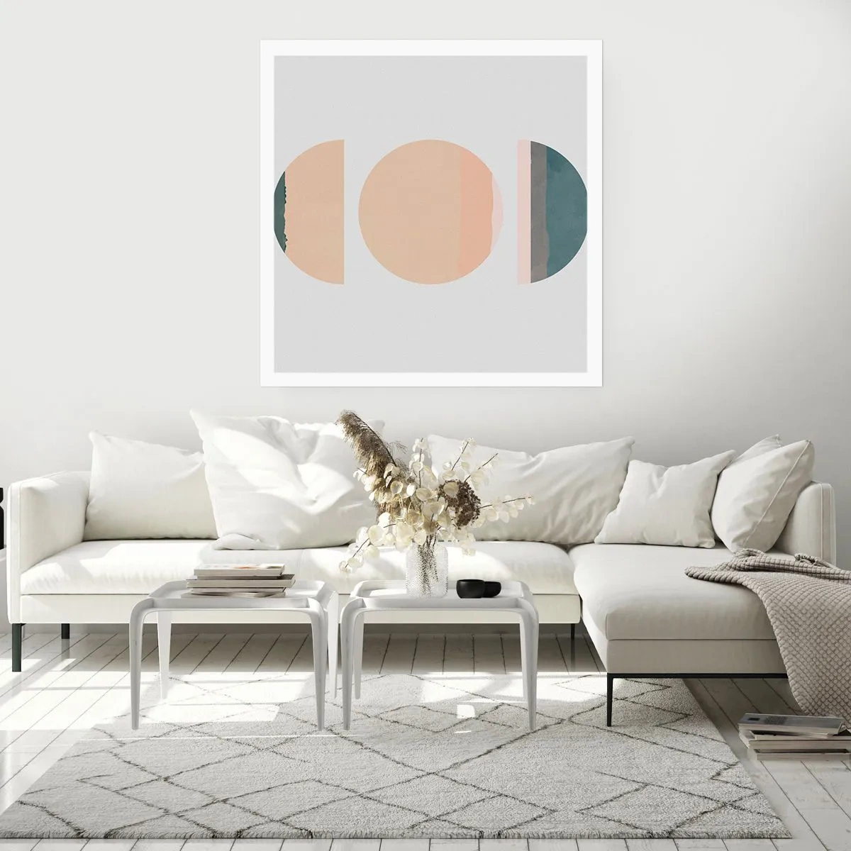 Poster - Ein Rad hinter dem anderen… - 50x50 cm