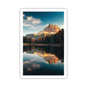 Poster - Doppelte Landschaft - 61x91 cm