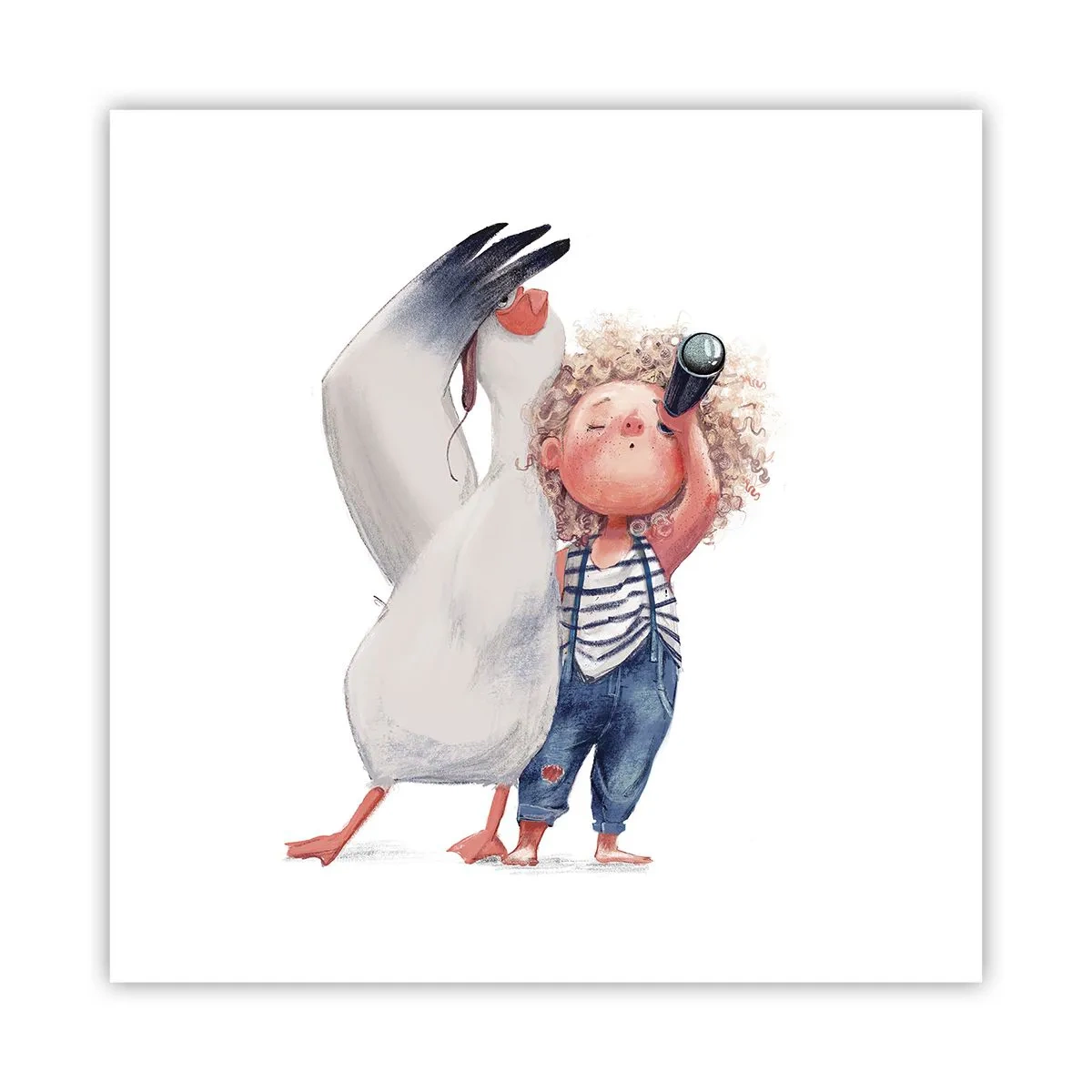 Poster - Toller Reiseplan - 60x60 cm