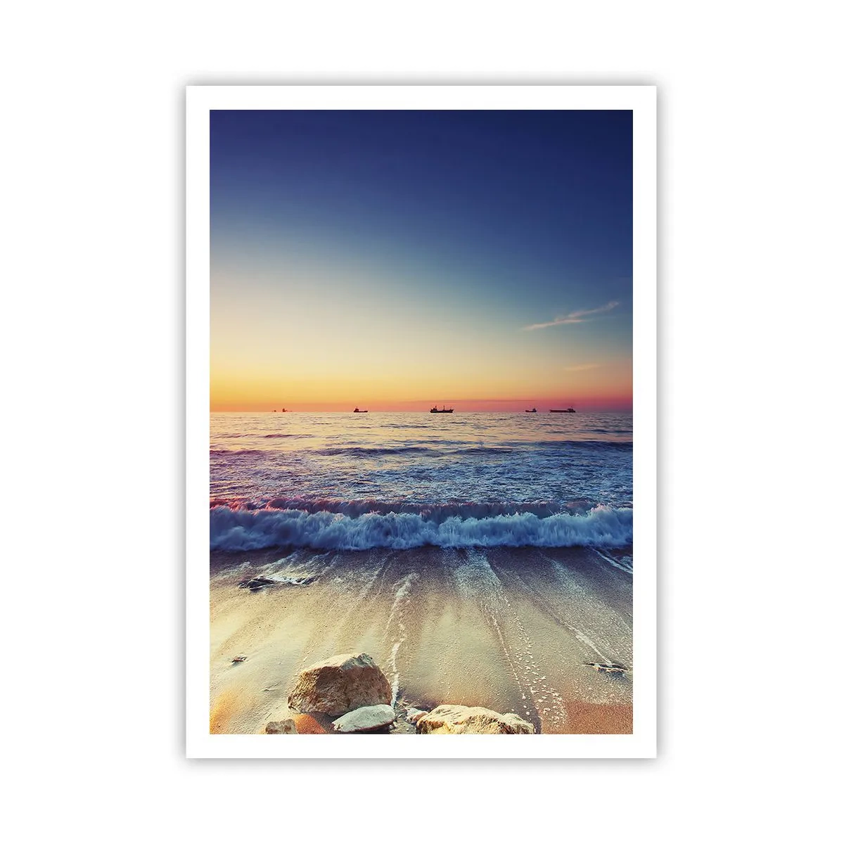 Poster - Was ist mit dem Horizont? - 70x100 cm