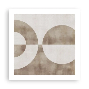 Poster - Ähnlichkeiten und Unterschiede - 50x50 cm