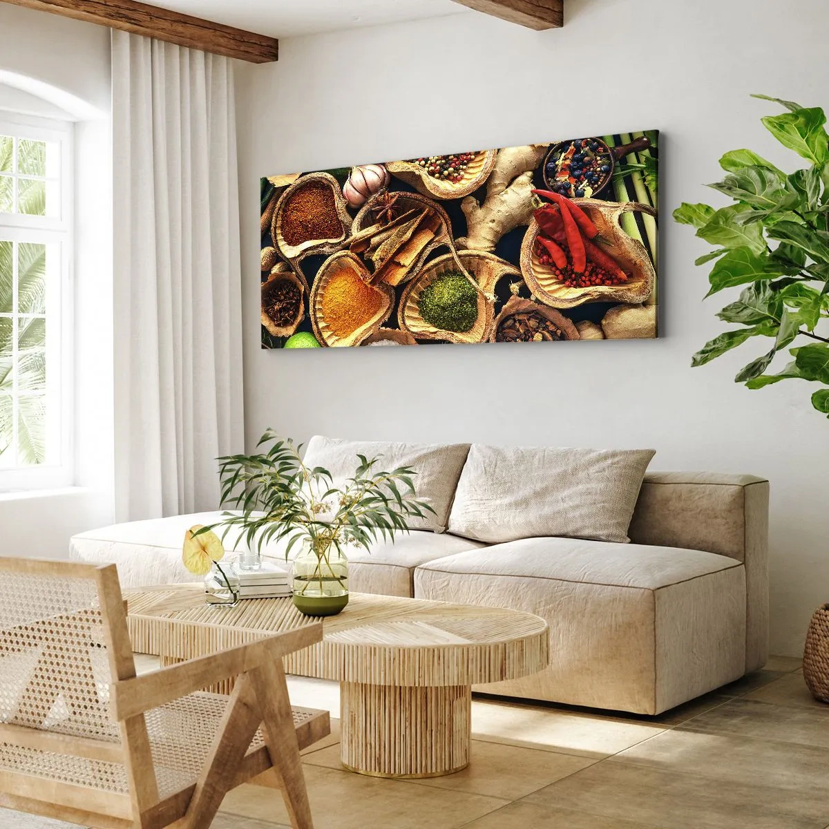 Bild auf Leinwand - Leinwandbild - Nimm was du willst - 100x40 cm