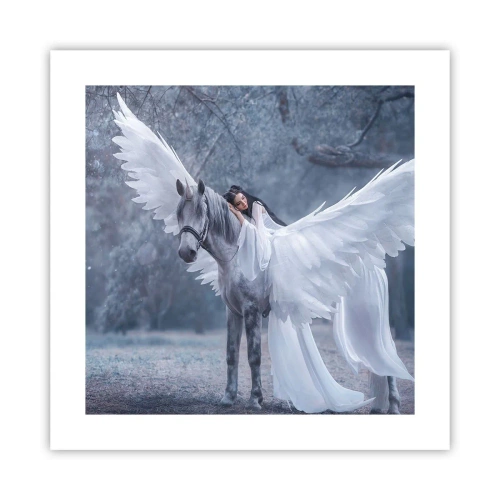 Poster - Ein inspirierter Moment - 40x40 cm