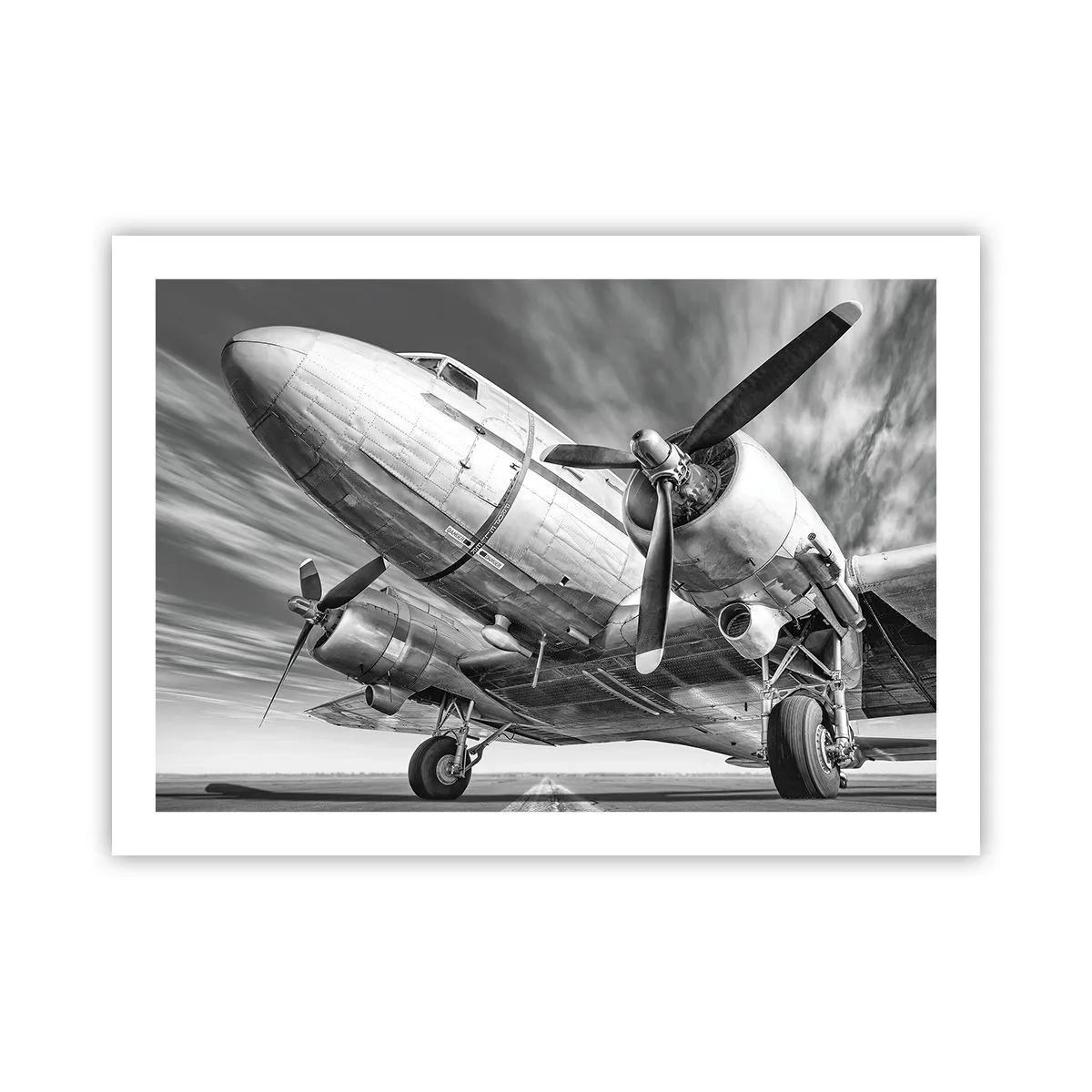 Poster - Immer flugbereit - 70x50 cm