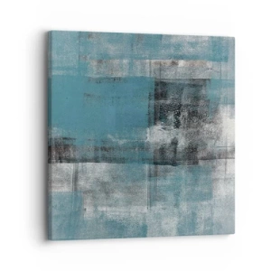 Bild auf Leinwand - Leinwandbild - Wasser und Luft - 30x30 cm