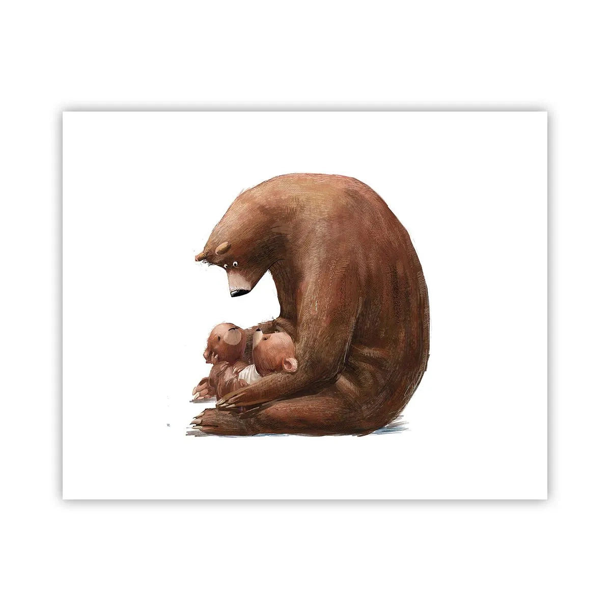 Poster - Süße Träume, Kinder - 50x40 cm