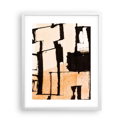 Poster in einem weißen Rahmen - Also doch Ordnung - 40x50 cm