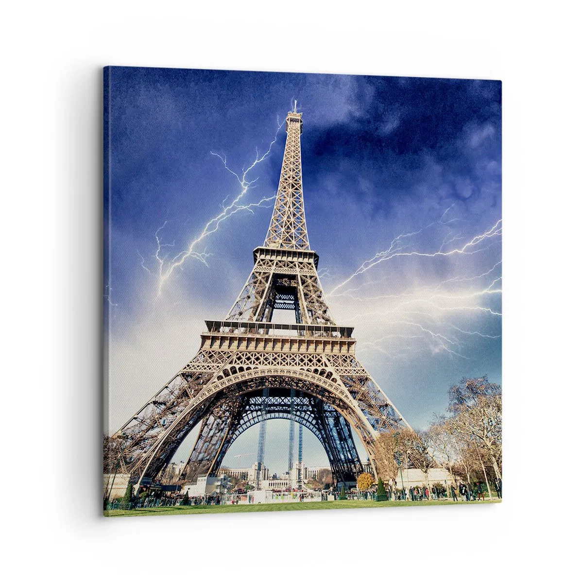 Bild auf Leinwand - Leinwandbild - Herrscherin der Stürme - 60x60 cm