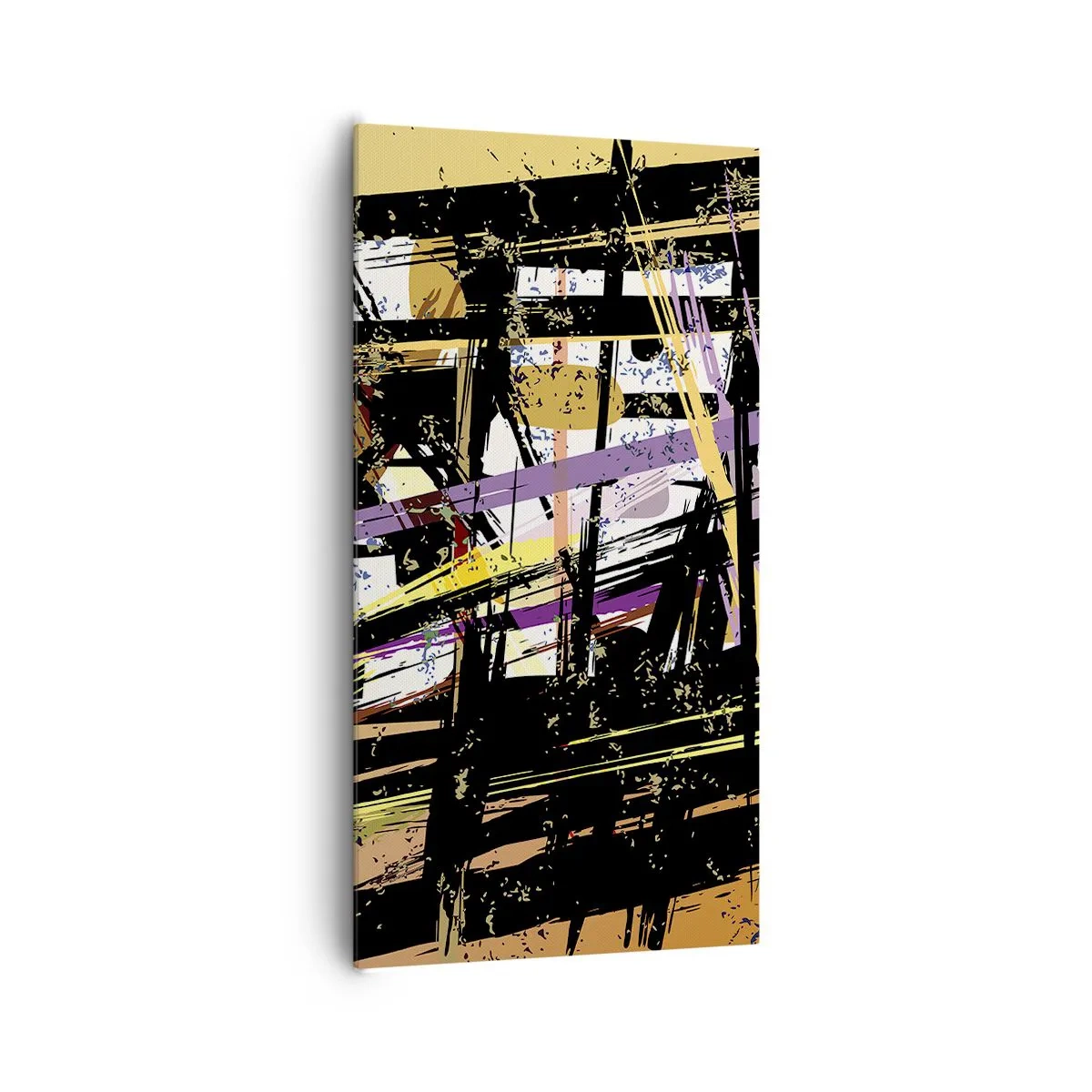 Bild auf Leinwand - Leinwandbild - Ein scharfer Schnitt - 65x120 cm