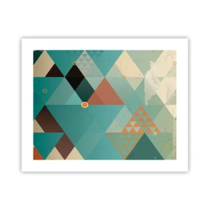 Poster - Einheit der Vielheit, Vielheit der Einheit - 50x40 cm