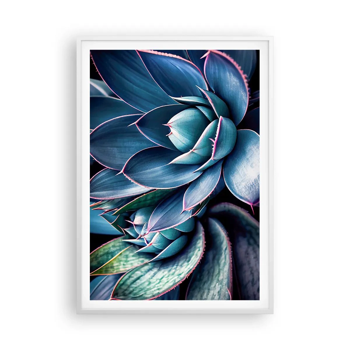 Poster in einem weißen Rahmen - Lebenskraft - 70x100 cm