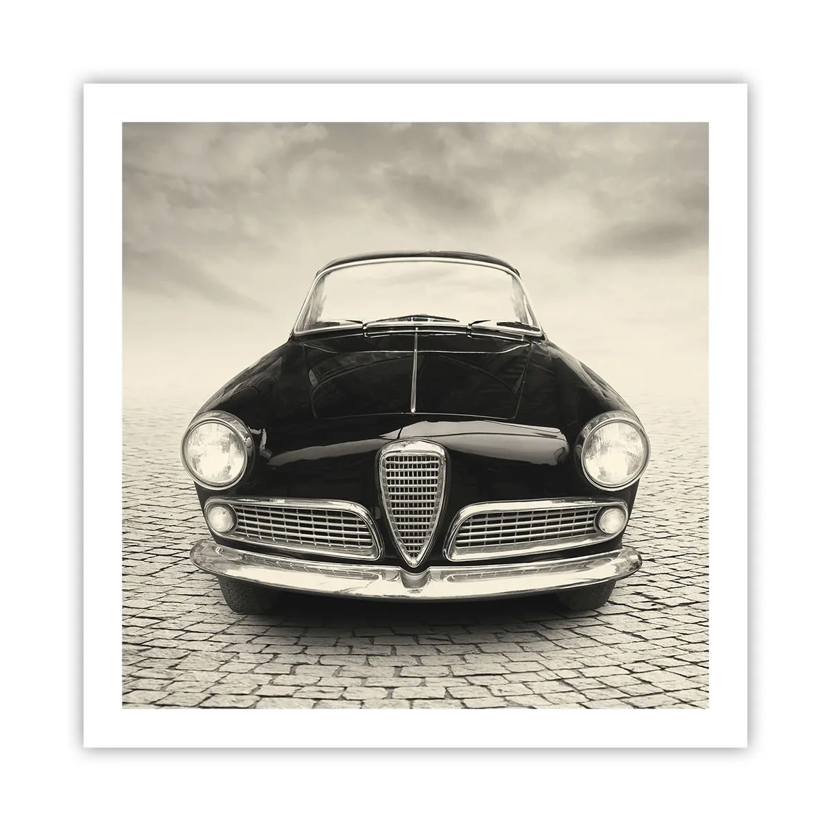 Poster - Man muss mich einfach lieben - 60x60 cm