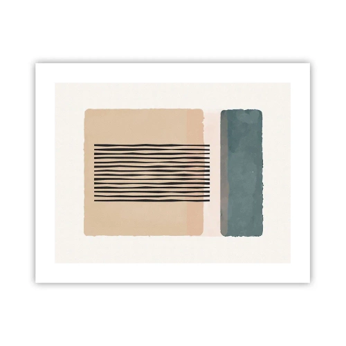 Poster - Alles ist in Ordnung - 50x40 cm