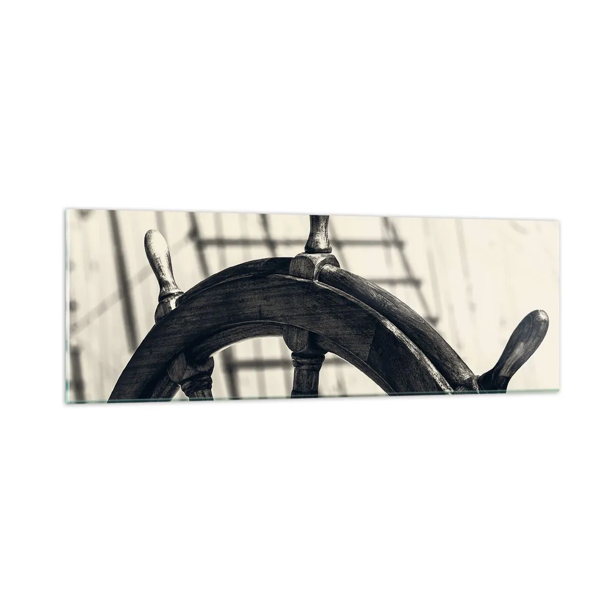 Glasbild - Bild auf glas - Meeresgeschichten - 90x30 cm