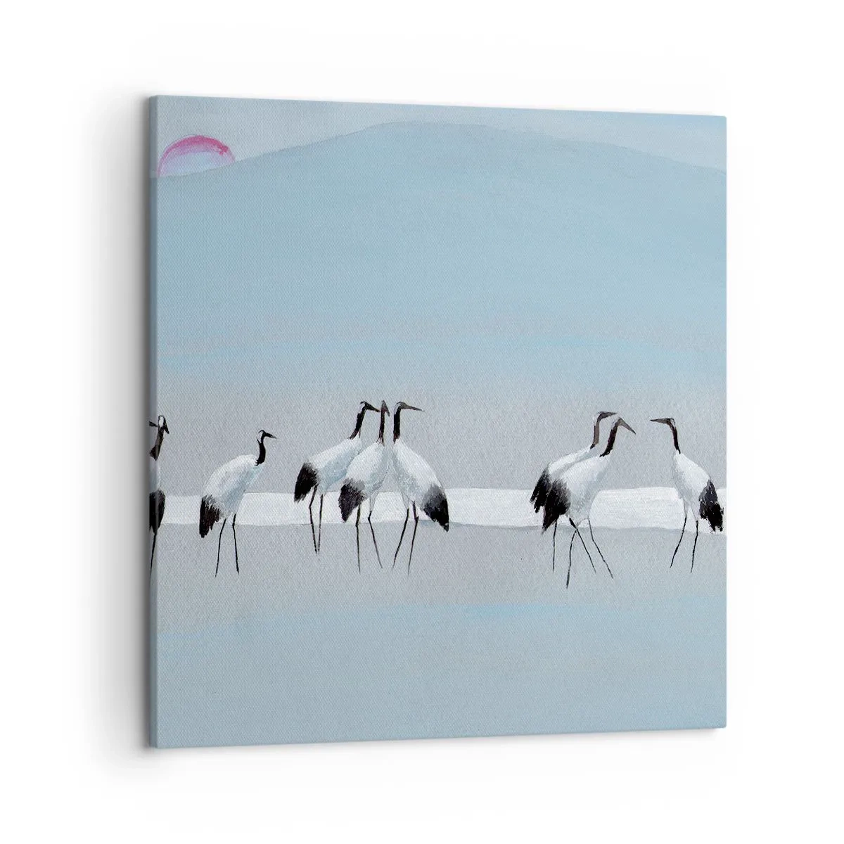 Bild auf Leinwand - Leinwandbild - Nach einem heißen Tag - 50x50 cm