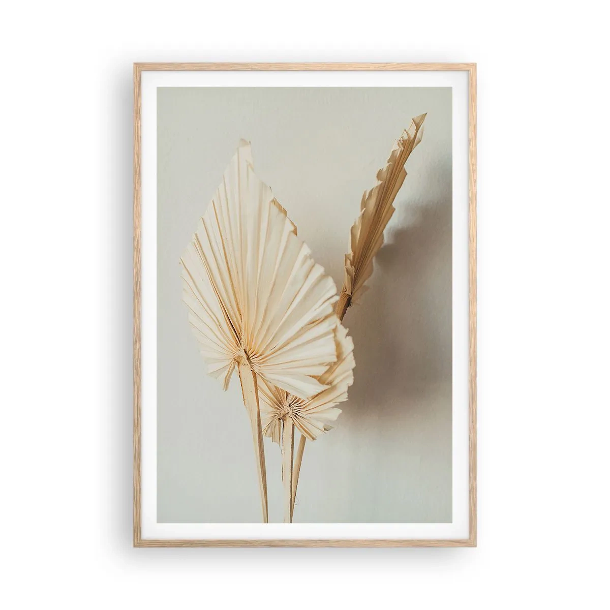 Poster in einem Rahmen aus heller Eiche - Wenn Sie Erleichterung brauchen - 70x100 cm