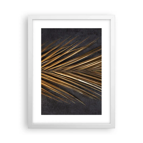 Poster in einem weißen Rahmen - Das Gold der Tropen - 30x40 cm