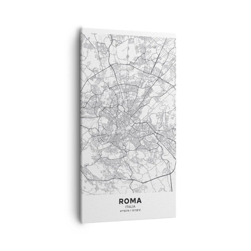 Bild auf Leinwand - Leinwandbild - Römischer Kreis - 55x100 cm