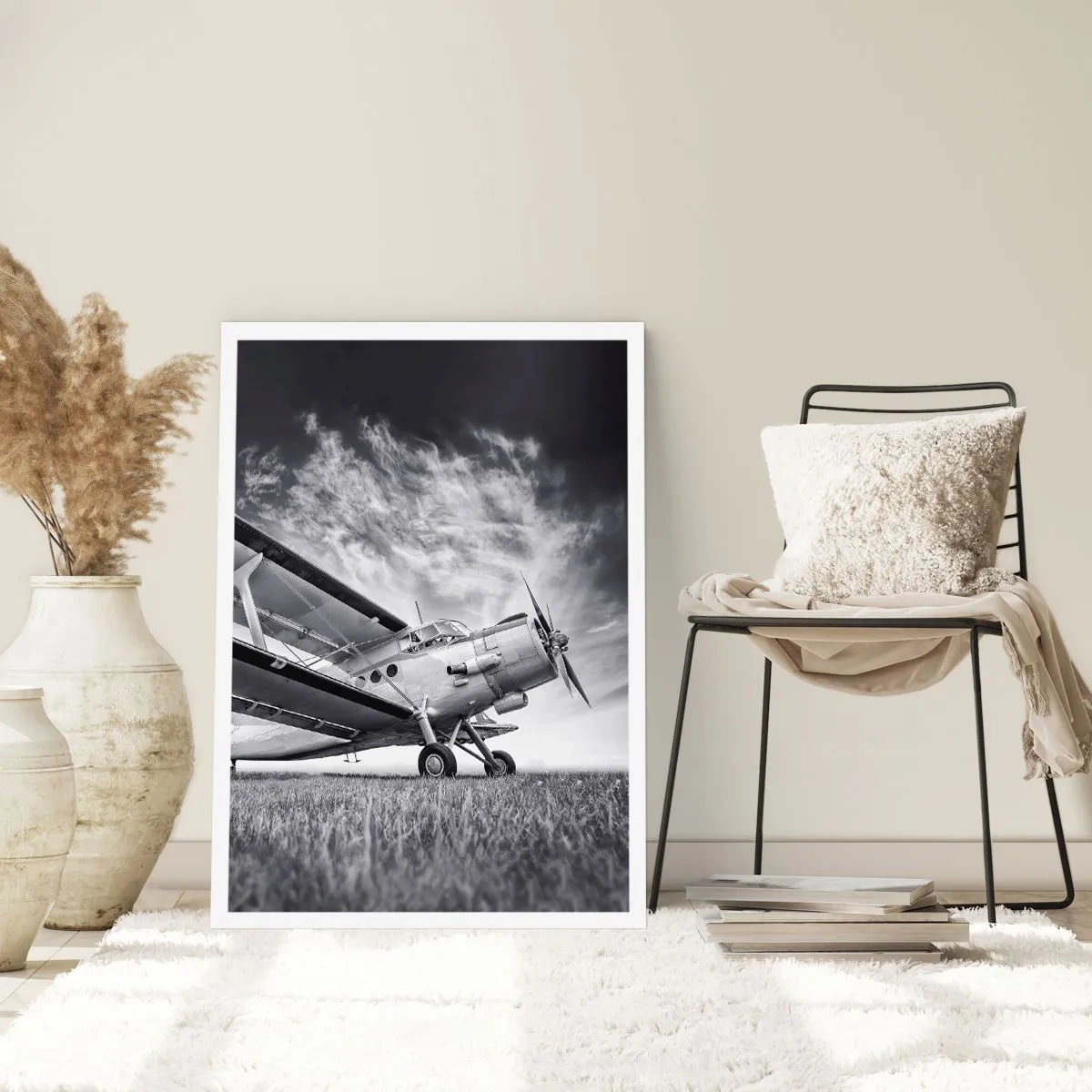 Poster - Der geflügelte Wanderer - 30x40 cm