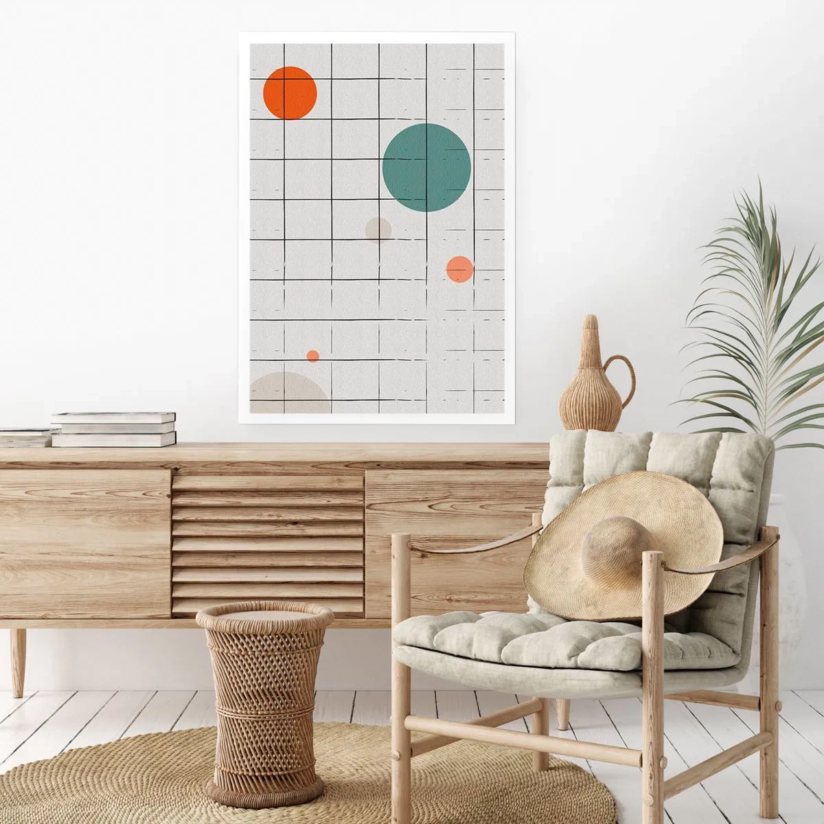 Poster - Gefangen. Wir oder sie? - 70x100 cm