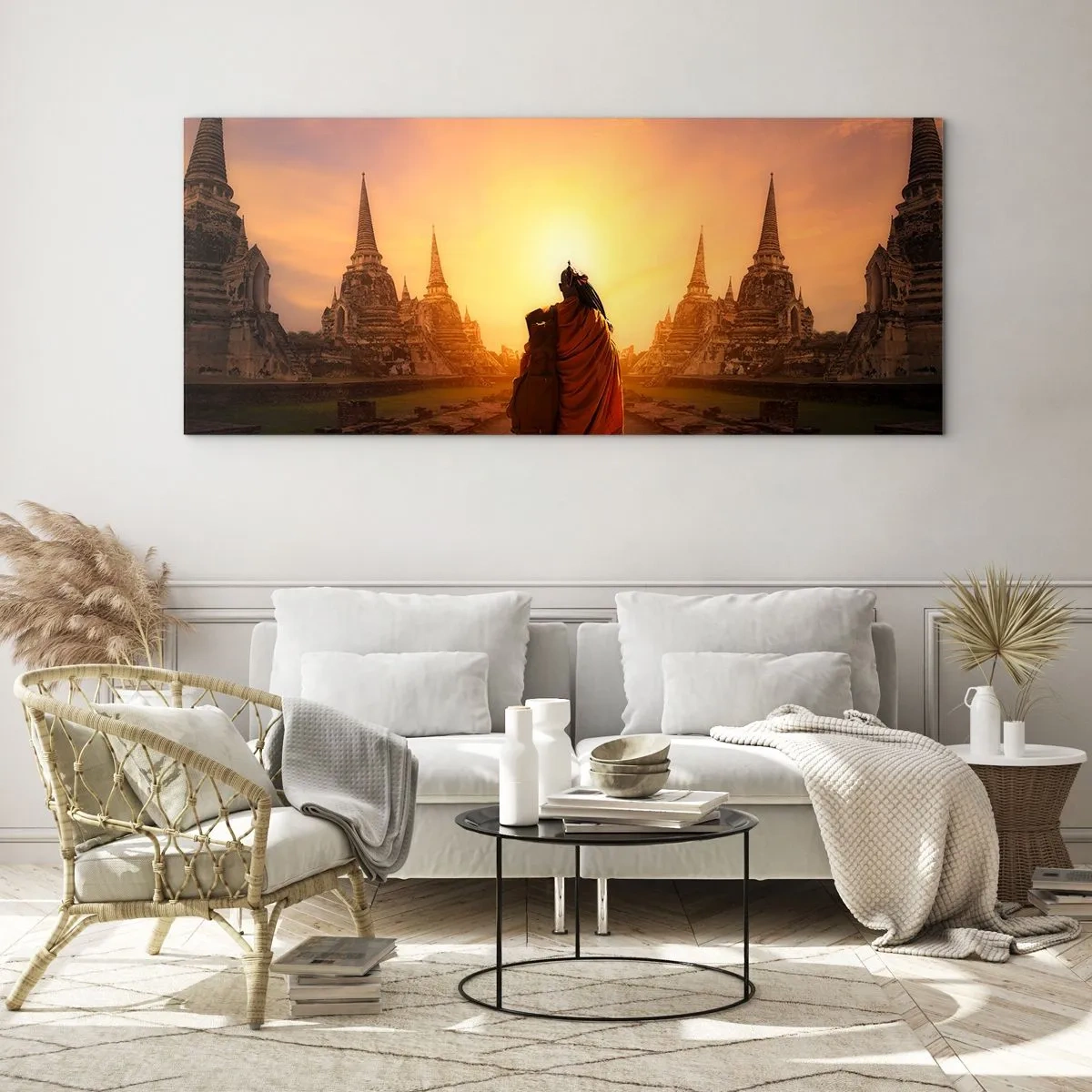 Glasbild - Bild auf glas - In Frieden für die Ewigkeit - 90x30 cm