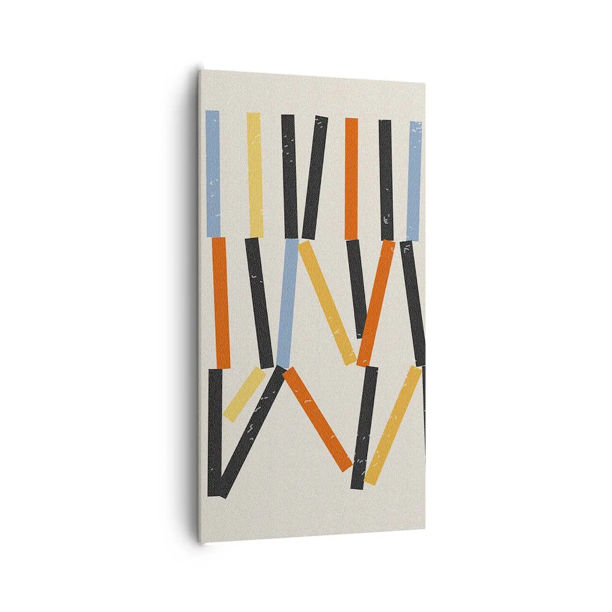 Bild auf Leinwand - Leinwandbild - Komposition auf der Ebene - 65x120 cm