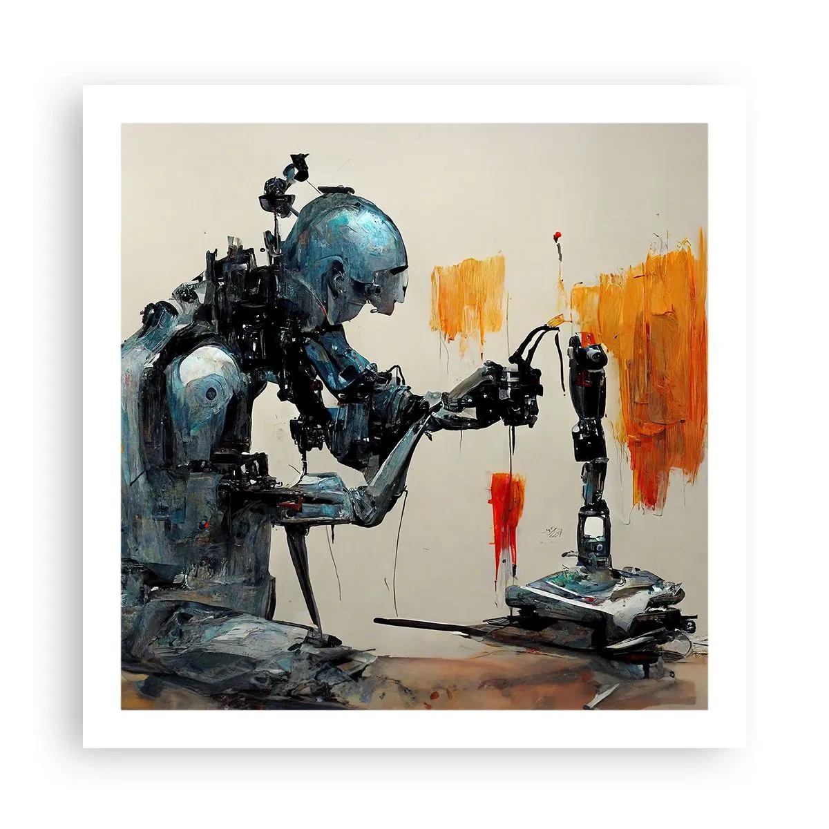 Poster - Schon morgen… - 60x60 cm