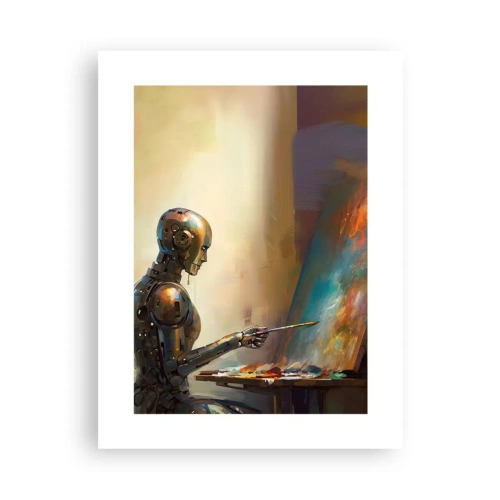 Poster - Die Kunst der Zukunft - 30x40 cm