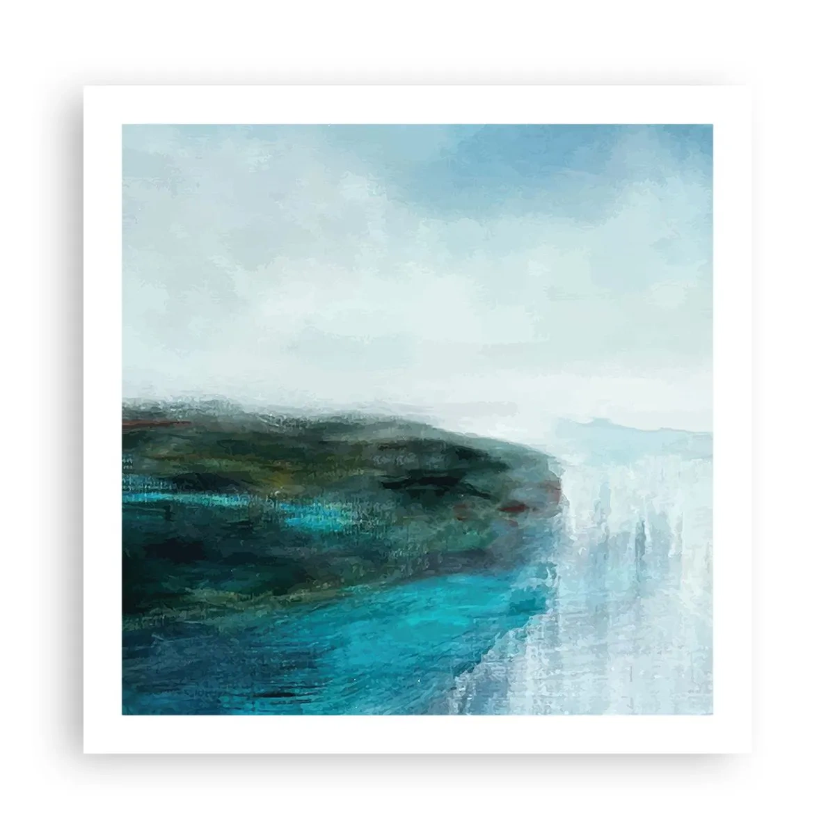 Poster - Nautische Abstraktion - 60x60 cm