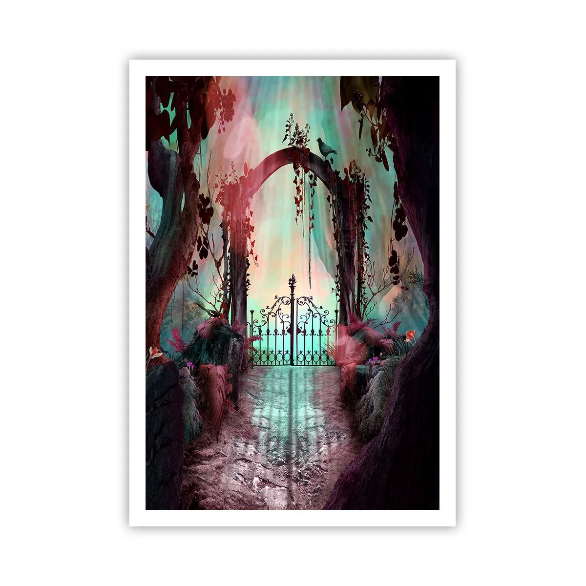 Poster - Geheimer Garten - 70x100 cm