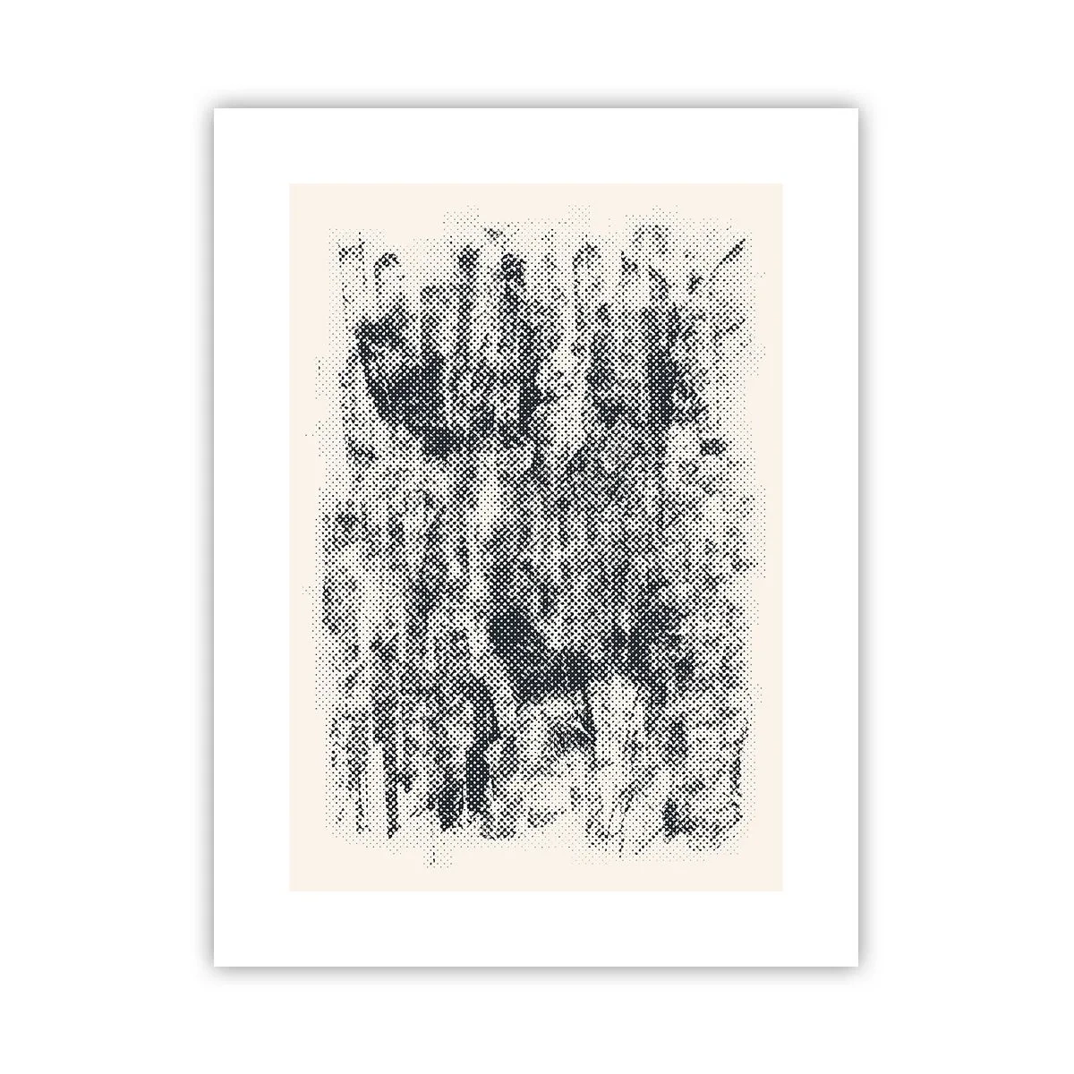 Poster - Nebelige Komposition - 30x40 cm