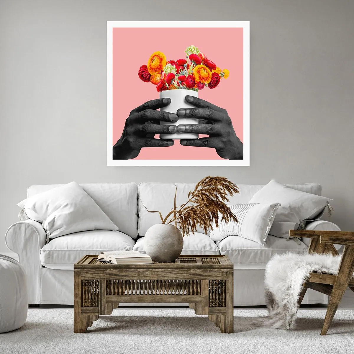 Poster - Die Apotheose des Lebens - 40x40 cm